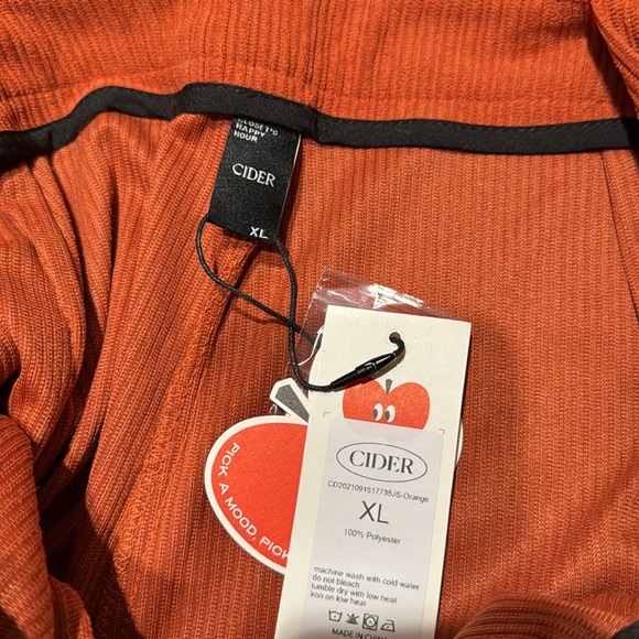 CIDER CORDUROY WIDE LEG JUMPSUIT XL - Picture 9 of 11